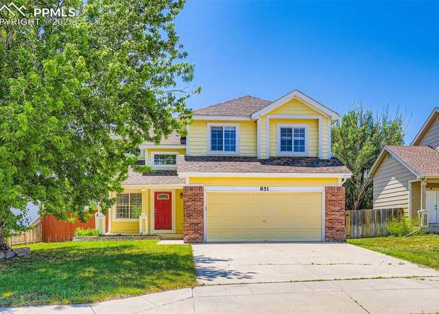 Property at 851 Legend Oak Dr, Fountain, CO 80817, 4 beds, 2.5 baths
