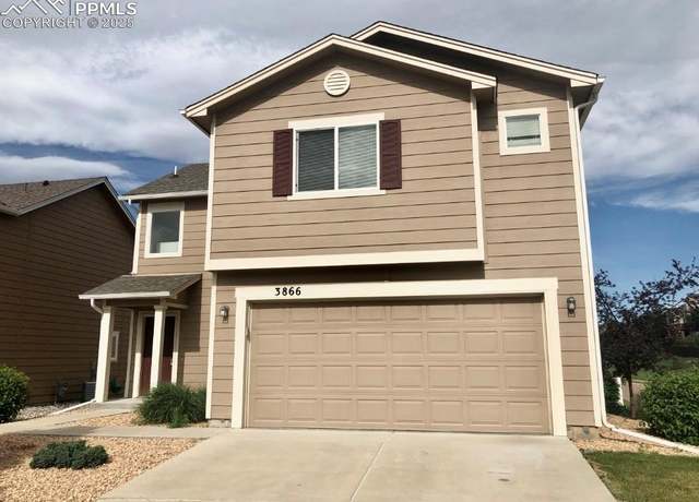 Property at 3866 Papuan Dr, Colorado Springs, CO 80922, 3 beds, 2.5 baths