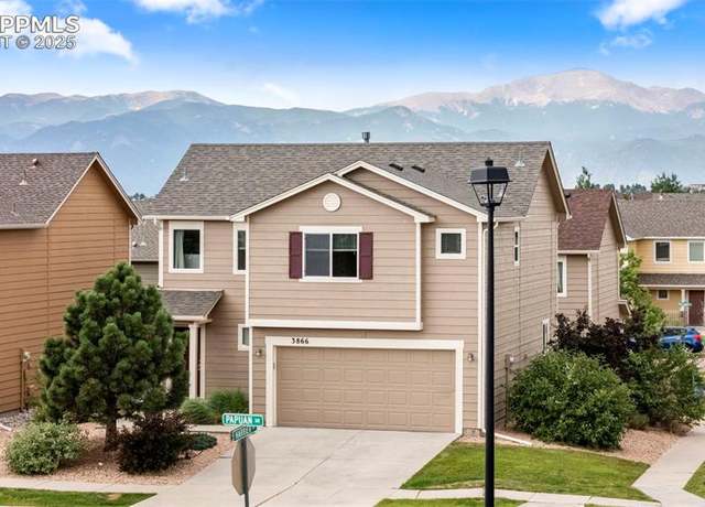 Property at 3866 Papuan Dr, Colorado Springs, CO 80922, 3 beds, 2.5 baths