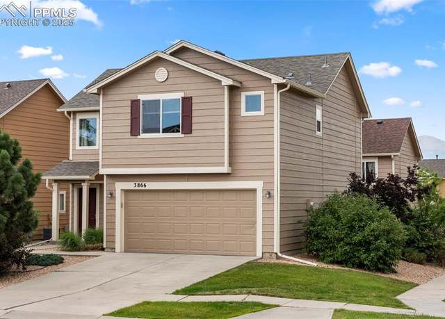 Property at 3866 Papuan Dr, Colorado Springs, CO 80922, 3 beds, 2.5 baths