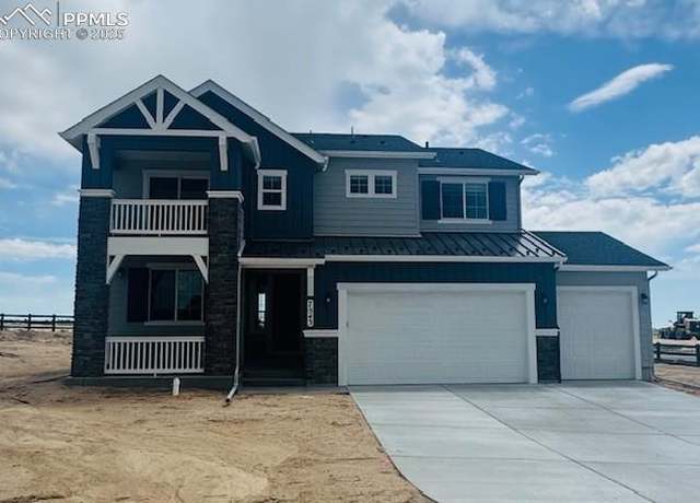 Property at 7543 Desert Wrangler Dr, Colorado Springs, CO 80908, 5 beds, 3.5 baths