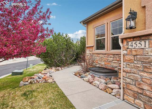 Property at 4551 Scarlet Dr, Colorado Springs, CO 80920, 4 beds, 3 baths