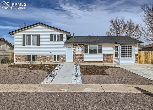 Property at 447 Camino Del Rey Dr, Fountain, CO 80817, 4 beds, 2 baths