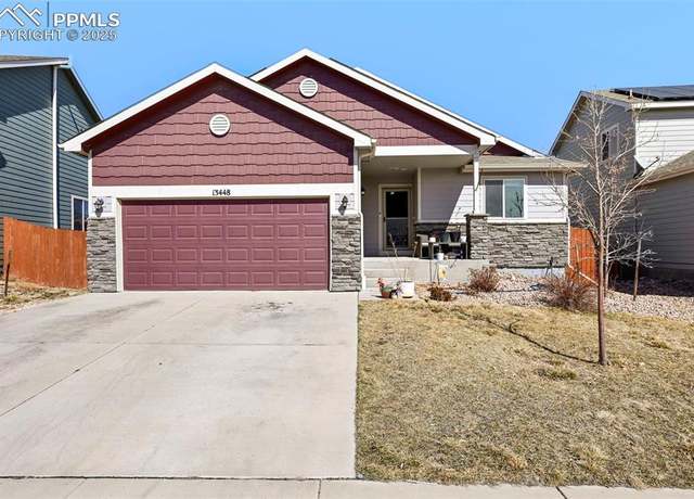 Property at 13448 Stone Valley Dr, Colorado Springs, CO 80831, 4 beds, 3 baths