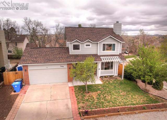 Property at 3490 Cedarhurst Way, Colorado Springs, CO 80918, 4 beds, 3.5 baths