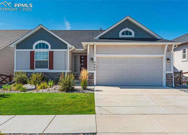 Property at 5960 Bennach Grv, Colorado Springs, CO 80927, 4 beds, 3 baths
