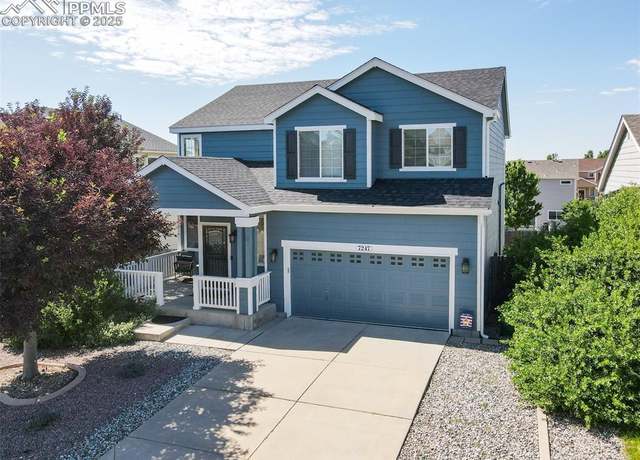 Property at 7247 Eagle Canyon Dr, Colorado Springs, CO 80922, 4 beds, 3.5 baths