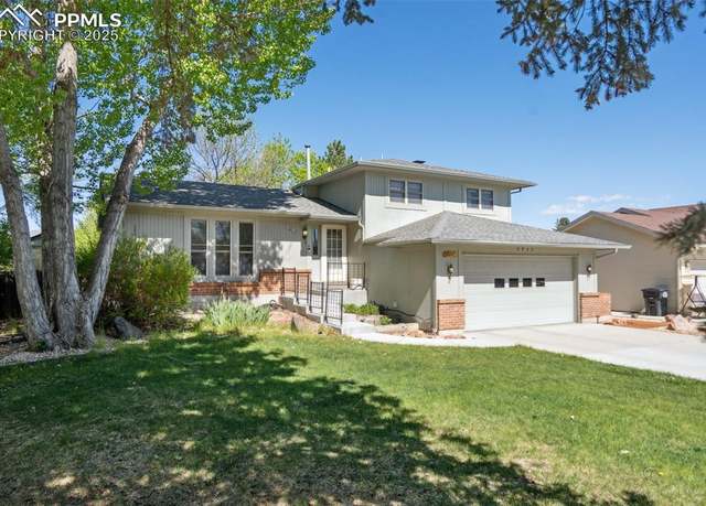 Property at 6955 Snowbird Dr, Colorado Springs, CO 80918, 4 beds, 2.5 baths