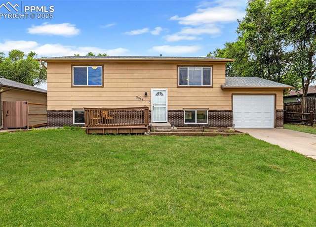 Property at 2345 Conley Blvd, Fountain, CO 80817, 4 beds, 2 baths