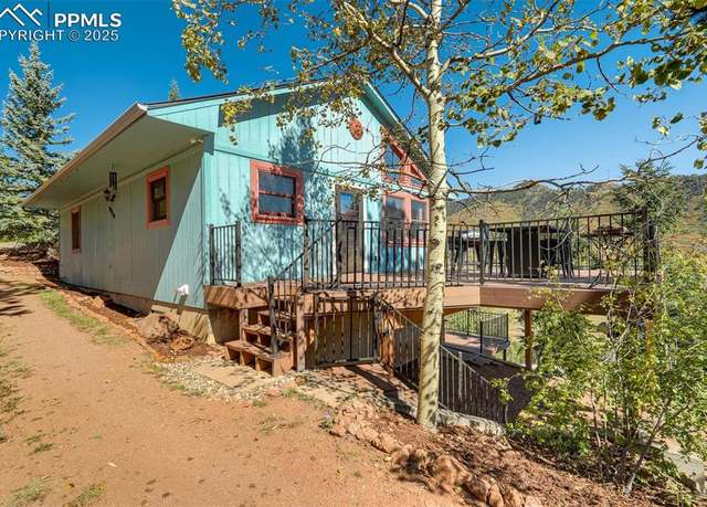 Property at 9910 Mountain Rd, Cascade, CO 80809, 4 beds, 2 baths