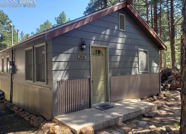 Property at 706 W Bowman Ave, Woodland Park, CO 80863, 2 beds, 1 bath