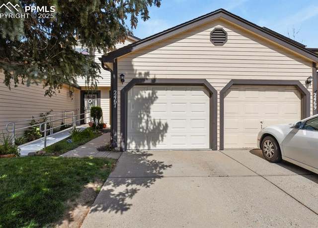 Property at 2467 Lexington Village Ln, Colorado Springs, CO 80916, 3 beds, 2 baths