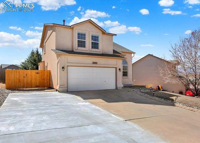 Property at 7451 Klipspringer Dr, Colorado Springs, CO 80922, 5 beds, 3.5 baths