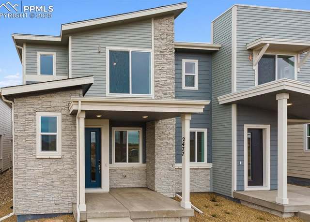 Property at 2477 Vanhoutte Vw, Colorado Springs, CO 80915, 3 beds, 2.5 baths