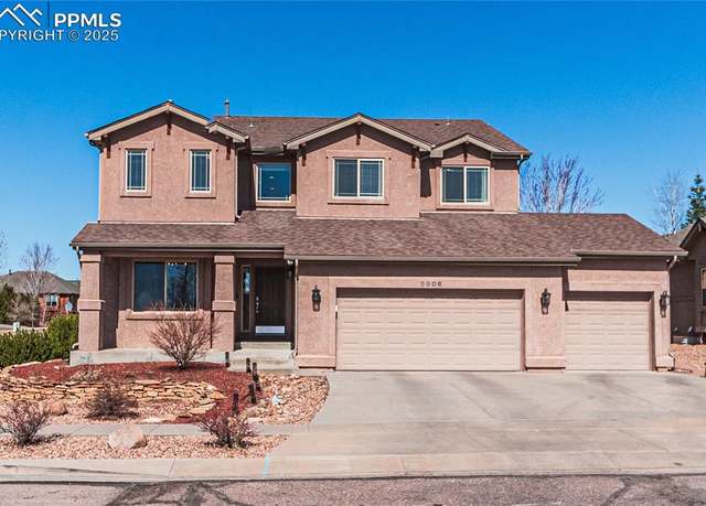 Property at 5806 Adamants Dr, Colorado Springs, CO 80924, 5 beds, 3.5 baths