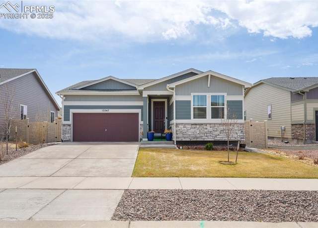 Property at 12547 Granite Springs Pl, Peyton, CO 80831, 4 beds, 3 baths