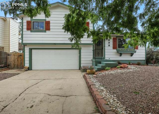 Property at 838 Badger Dr, Colorado Springs, CO 80916, 3 beds, 2.5 baths