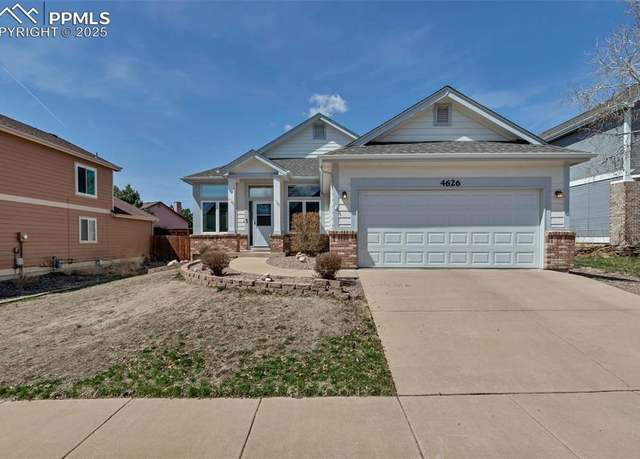Property at 4626 Hotspur Dr, Colorado Springs, CO 80922, 4 beds, 2.5 baths