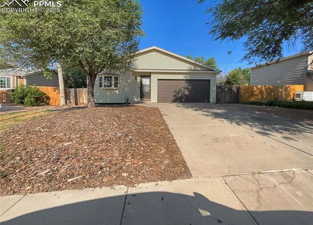 Property at 645 Blossom Field Rd, Fountain, CO 80817, 4 beds, 2 baths