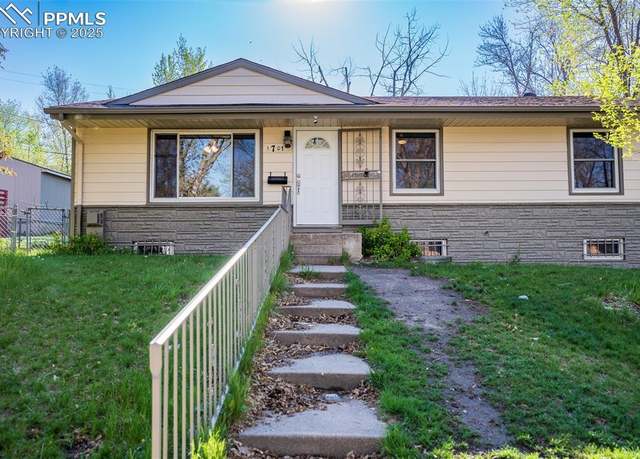 Property at 1701 Grant Ave, Colorado Springs, CO 80909, 4 beds, 2 baths