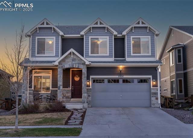 Property at 5926 Carrick Ln, Colorado Springs, CO 80927, 4 beds, 3 baths