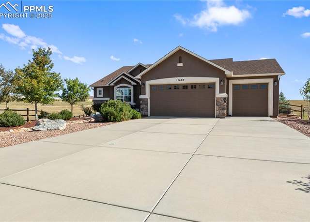 Property at 11497 Lobo Peak Dr, Peyton, CO 80831, 4 beds, 3.5 baths