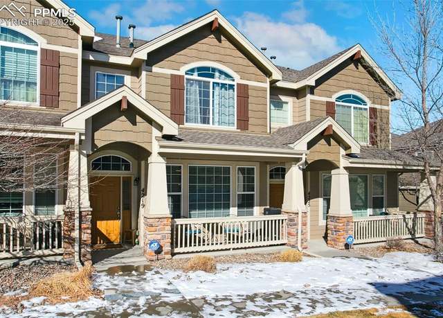 Property at 4219 Mesa Overlook Pt, Colorado Springs, CO 80923, 2 beds, 2.5 baths