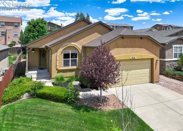 Property at 8035 Mount Hayden Dr, Colorado Springs, CO 80924, 4 beds, 2.5 baths