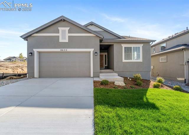 Property at 8633 Noreen Falls Dr, Colorado Springs, CO 80924, 4 beds, 3 baths