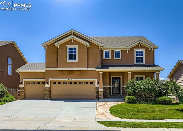 Property at 995 Diamond Rim Dr, Colorado Springs, CO 80921, 6 beds, 3.5 baths