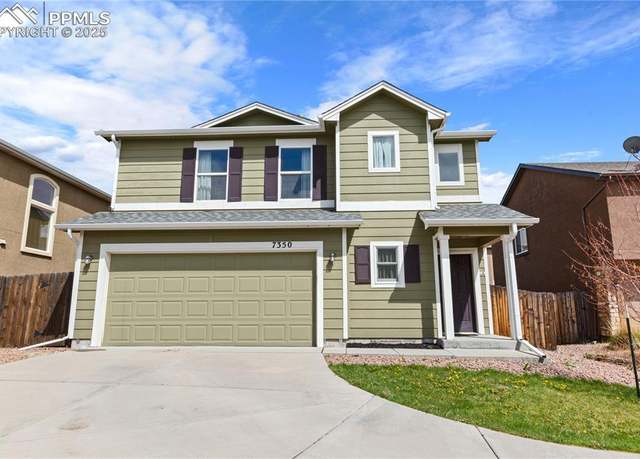 Property at 7350 Axis Pt, Colorado Springs, CO 80922, 3 beds, 2.5 baths