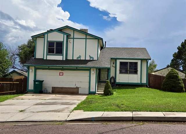 Property at 505 Blossom Field Rd, Fountain, CO 80817, 3 beds, 2 baths