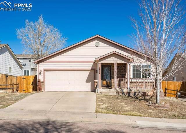 Property at 1512 Ancestra Dr, Fountain, CO 80817, 3 beds, 2 baths