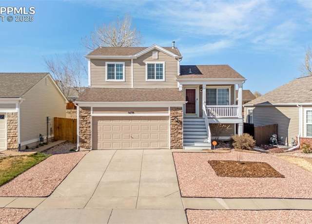 Property at 5439 Vermillion Bluffs Dr, Colorado Springs, CO 80923, 3 beds, 2.5 baths