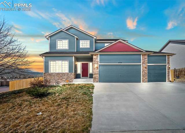 Property at 6759 Passing Sky Dr, Colorado Springs, CO 80911, 5 beds, 3.5 baths