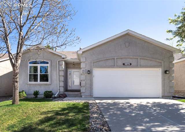 Property at 1670 Pinon Glen Cir, Colorado Springs, CO 80919, 2 beds, 2 baths