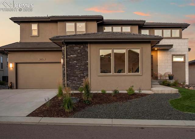Property at 3451 Skywatch Hts, Colorado Springs, CO 80904, 4 beds, 3.5 baths