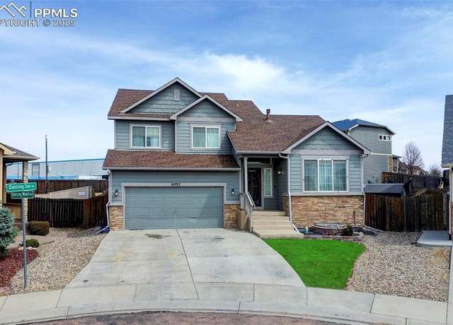 Property at 6092 Dancing Sun Way, Colorado Springs, CO 80911, 4 beds, 3.5 baths