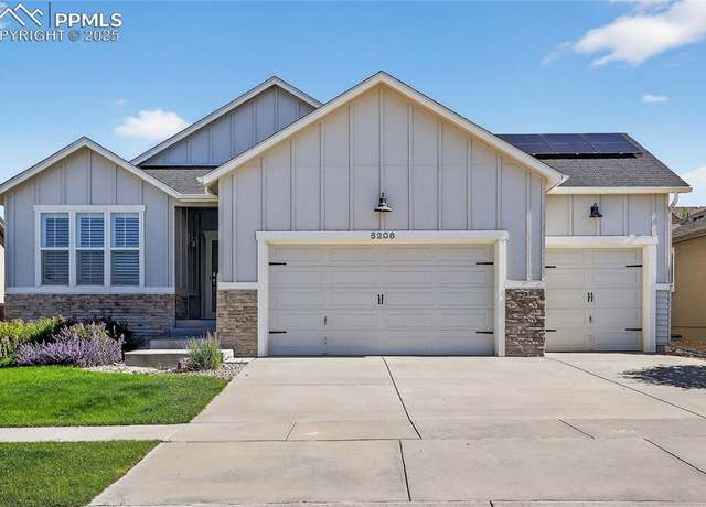 Property at 5206 Eldorado Canyon Ct, Colorado Springs, CO 80924, 4 beds, 3 baths
