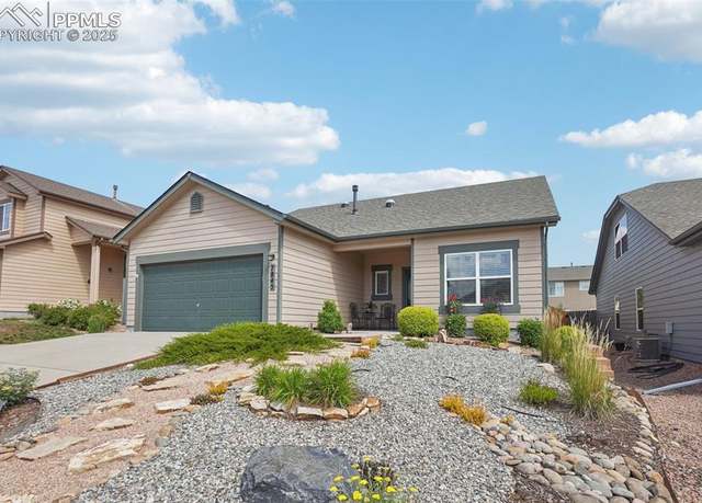 Property at 7845 Morning Dew Rd, Colorado Springs, CO 80908, 4 beds, 2 baths