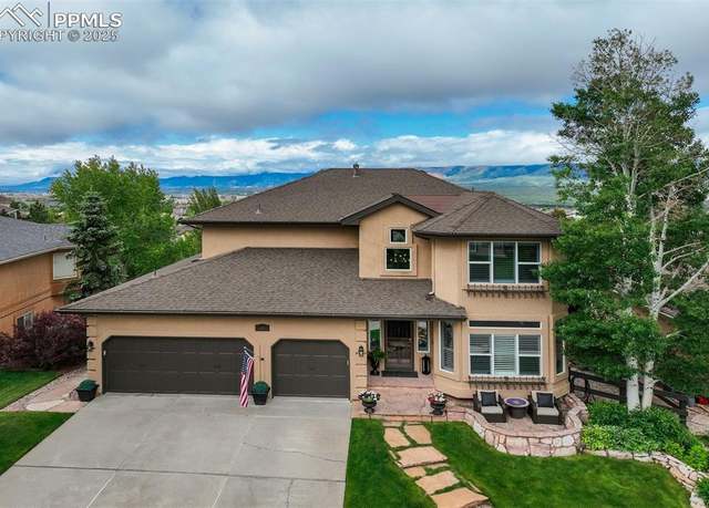 Property at 1445 Almagre Peak Dr, Colorado Springs, CO 80921, 4 beds, 3.5 baths