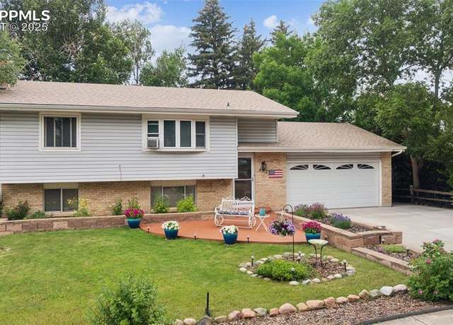 Property at 4902 S Hackamore Dr, Colorado Springs, CO 80918, 4 beds, 2 baths