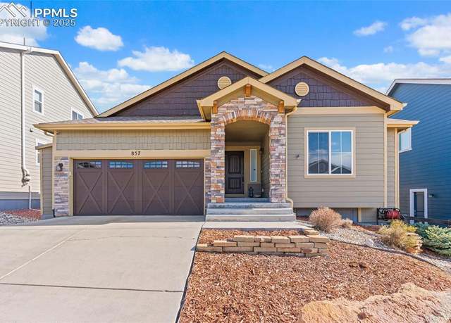 Property at 857 Tailings Dr, Monument, CO 80132, 5 beds, 3 baths
