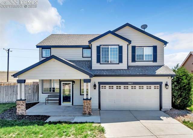 Property at 862 Square Dance Ln, Fountain, CO 80817, 3 beds, 2.5 baths