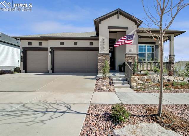 Property at 6639 Enclave Vista Loop, Colorado Springs, CO 80924, 4 beds, 3 baths