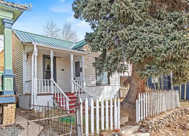 Property at 333 E Eaton Ave, Cripple Creek, CO 80813, 3 beds, 1 bath