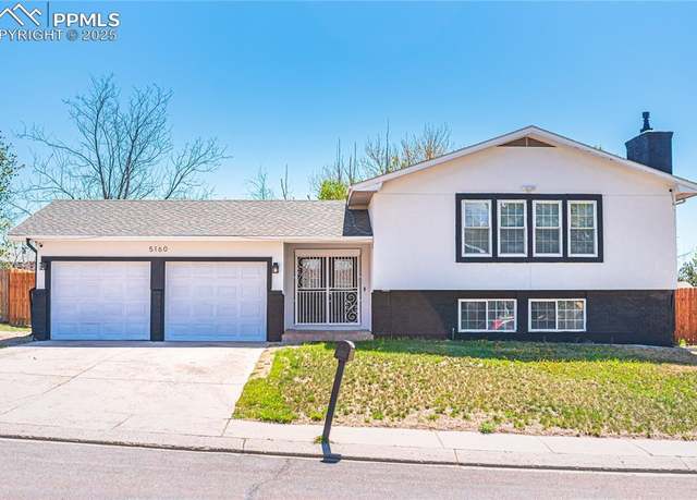 Property at 5160 Manzana Dr, Colorado Springs, CO 80911, 5 beds, 3 baths