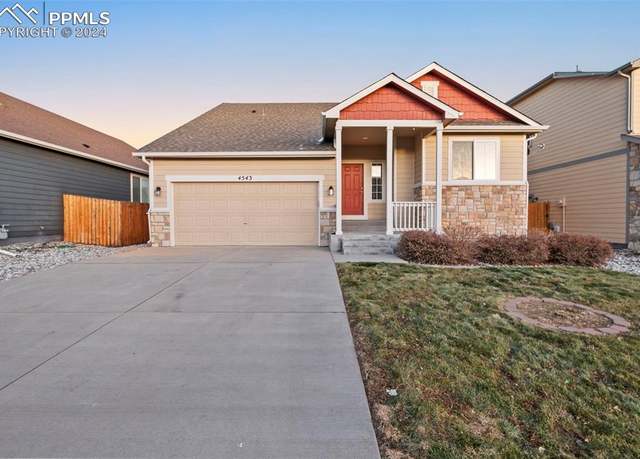 Property at 4543 Brylie Way, Colorado Springs, CO 80911, 3 beds, 2.5 baths