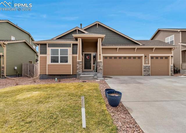 Property at 9816 Jaggar Way, Peyton, CO 80831, 4 beds, 3 baths
