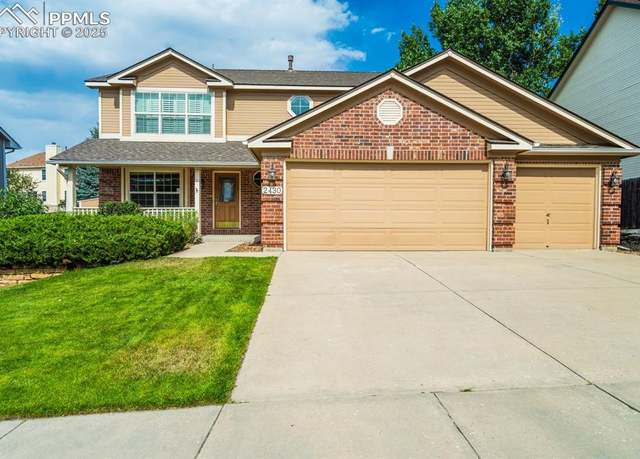 Property at 2430 Wimbleton Ct, Colorado Springs, CO 80920, 5 beds, 3.5 baths